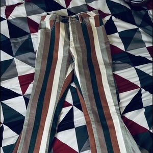 Saints and hearts bell bell bottoms